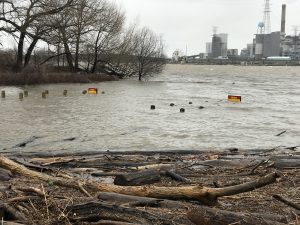 Saginaw River flood