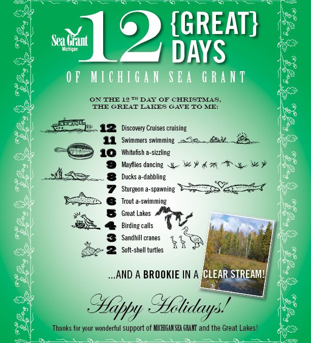 12 (Great) Days of Michigan Sea Grant – Happy Holidays!