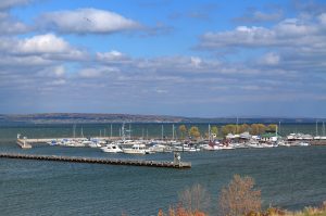 Marina in Ashland, WI