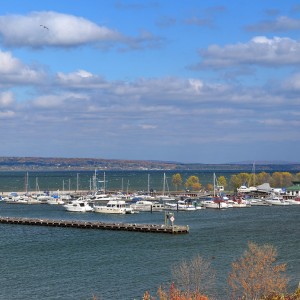 Marina in Ashland, WI