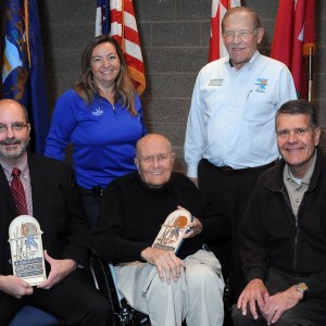 award Steve Stewart, John D. Dingell, John Hartig, Mary Bohling, Dick-Micka