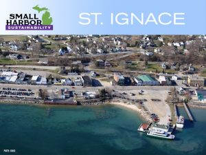 st. ignace small harbor graphic