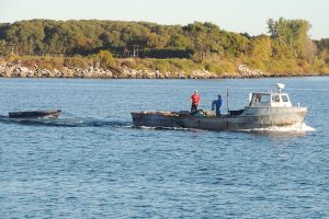 Commercial fishing boat