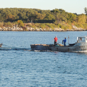 Commercial fishing boat