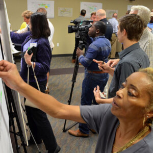 Sustainable Small Harbor community dot voting