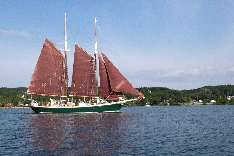 Inland Seas ship on the Great Lakes