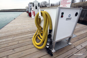 pumpout at a marina