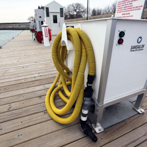 pumpout at a marina