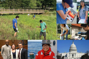 Interns and fellows from past Michigan Sea Grant projects