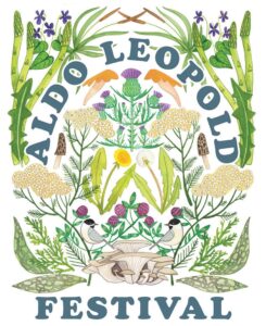Decorative poster for the Aldo Leopold Festival