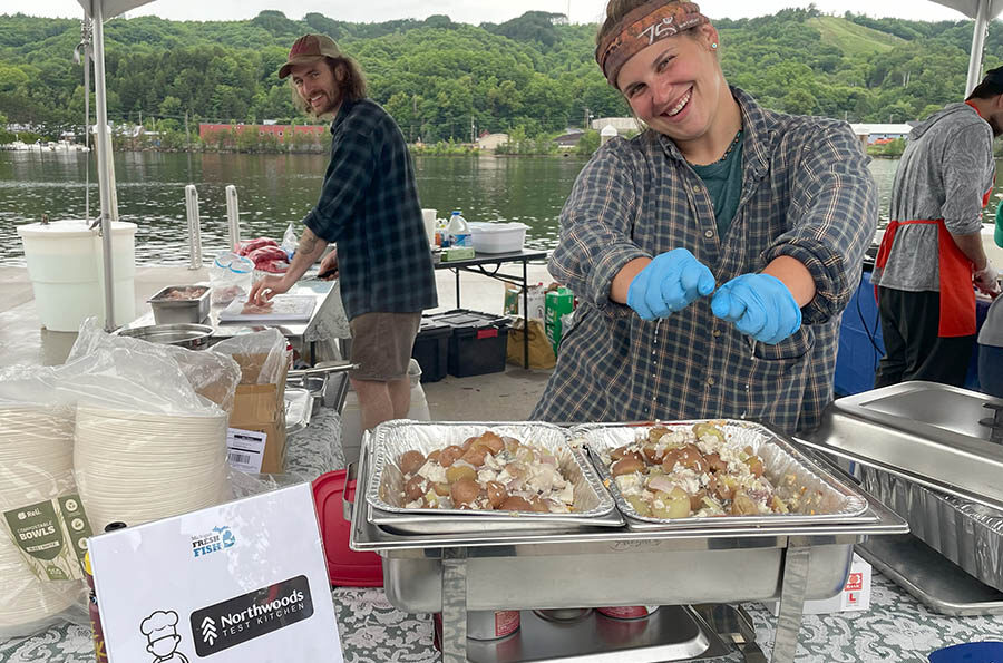 Mi Fresh Fish shares fisheries facts – and tasty fish – around the state