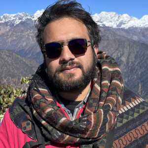 A portrait of Nikesh Dahal