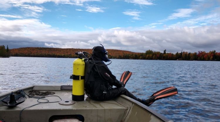‘DASH’ divers help lake residents manage aquatic invasive species