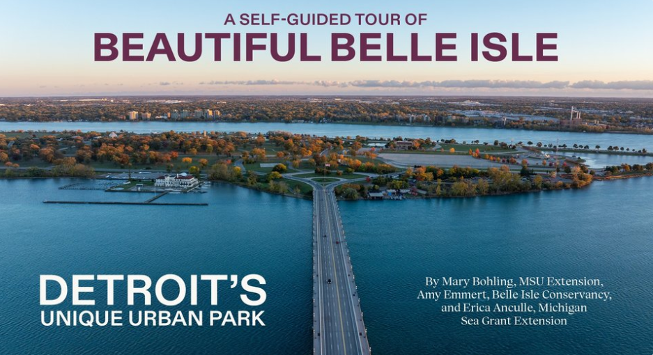 The cover of the book "Beautiful Belle Isle: Detroit's Unique Urban Park"