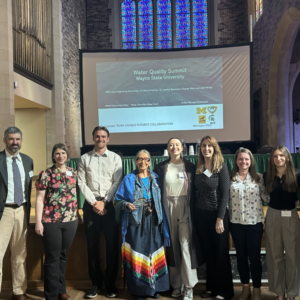 leaders in science and policy from universities, nonprofits and indigenous groups at the Water Quality Summit at Wayne State University on May 12th.